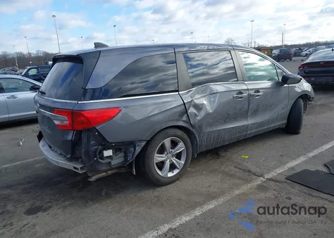 2019 Honda Odyssey Ex-L z USA, uszkodzony, nr VIN 5FNRL6H78KB016955